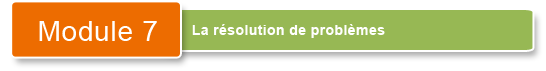 La résolution de problèmes